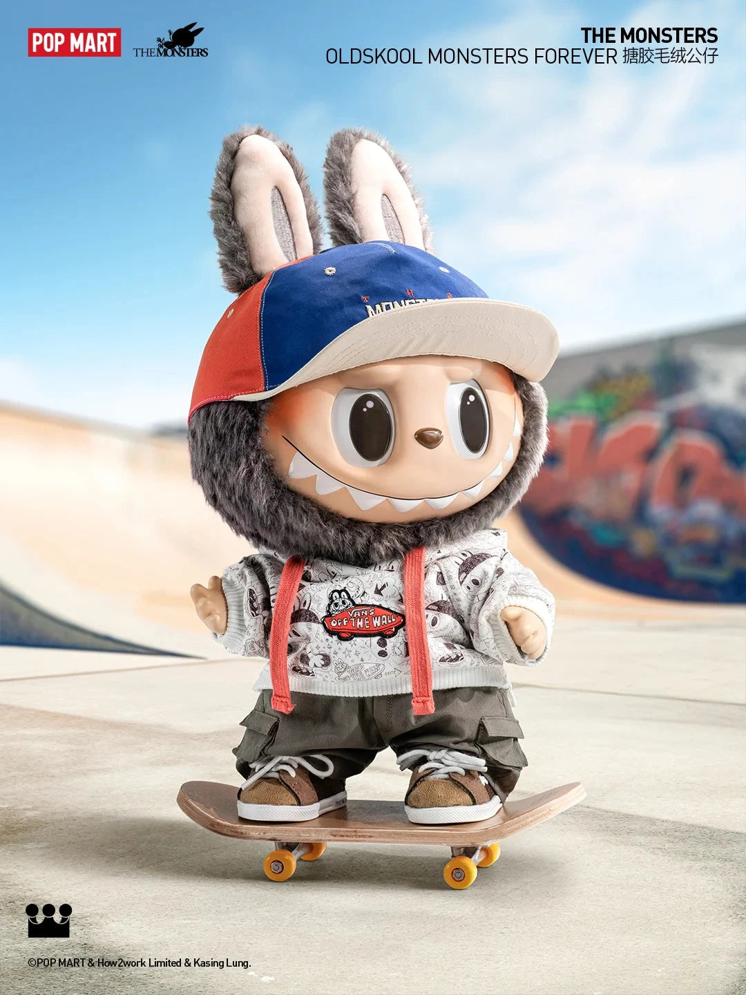 OLDSKOOL MONSTERS FOREVER X Vans Labubu Figure